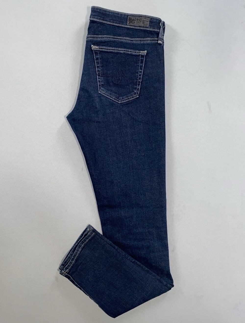 AG The Stilt Cigarette Leg Lightweight Stretch Denim Jeans. Women's Size 28R GUC